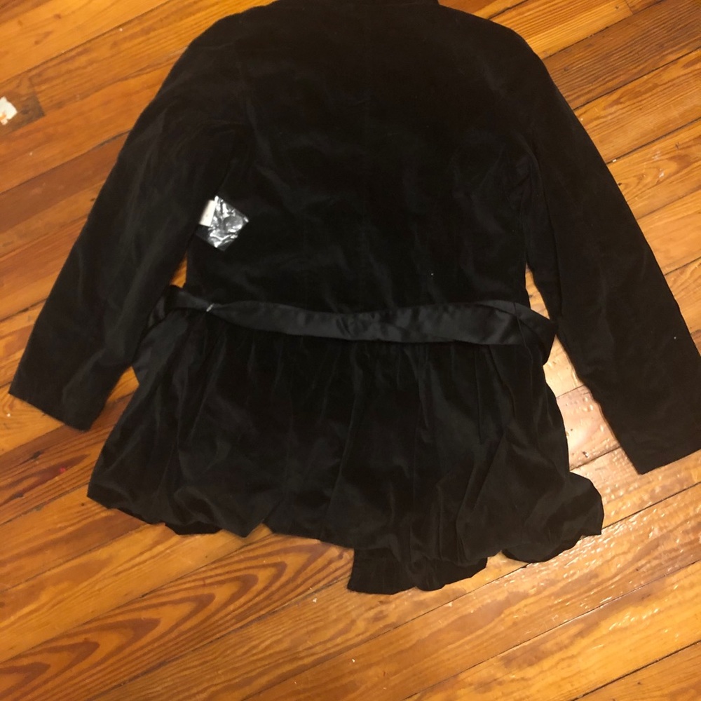 Long black coat